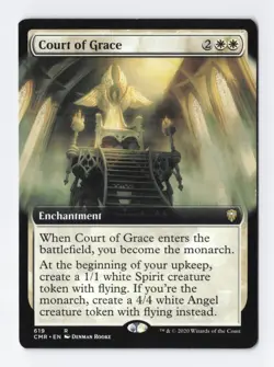 Court of Grace Extended Art Regular Rare Magic the Gathering MTG Card NM - Image 1
