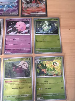 Pokemon Cards Masterball Bundle Lot Black Bolt White Flare Seismitoad Shelmet IR - Image 3