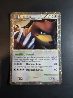 Ursaring Prime 89/95 Holo Rare HG&SS Unleashed Pokemon Card - Image 1