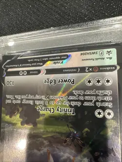 Arceus V SWSH204 SWSH: Sword & Shield Promo Cards PSA 7 Double Print Error - Image 5