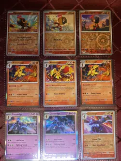 Pokemon Card Bundle - 9 Cards - Charcadet, Armarouge, Ceruledge. - Image 1