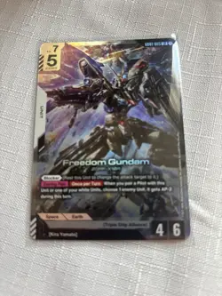 Gundam Card Game Gundam Freedom Gundam GD01-065 LR - Image 1