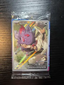 N's Zorua - 189 (Pokemon Center Exclusive) 189 Sv: Scarlet & Violet Promo Cards - Image 2