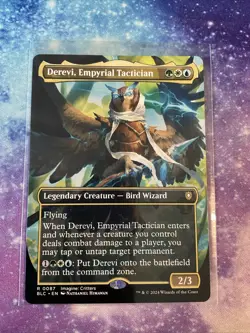 MTG Derevi, Empyrial Tactician Borderless Bloomburrow BLC 87 Regular Mythic NM - Image 1