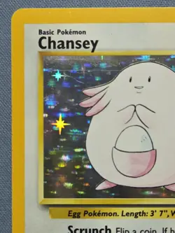 Pokemon TCG Base Set Chansey 3/102 Holo - Image 2