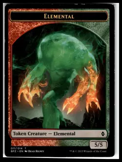 Elemental Token (011) #11 Battle for Zendikar - Image 1