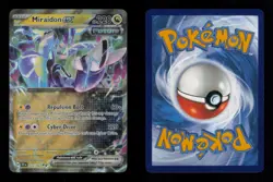 MIRAIDON EX DOUBLE RARE 122/162 LP POKEMON - Image 3