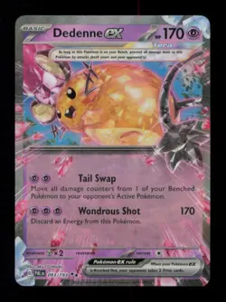 DEDENNE EX DOUBLE RARE 093/193 NM POKEMON - Image 1