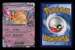 DEDENNE EX DOUBLE RARE 093/193 NM POKEMON - Image 3