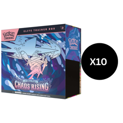 Pokemon Mega Evolution Chaos Rising Elite Trainer Box Case 10 ETBs Sealed ME04 - Image 2
