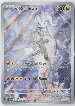N's Reshiram 167/159 Illustration Rare Journey Together Pokemon Near Mint - Image 1