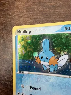Pokemon Mudkip Nintendo Stamped Black Star Promo 005 NM - Image 3