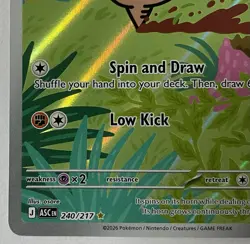 Hitmontop 240/217 Illustration Rare Ascended Heroes Pokemon - Image 5
