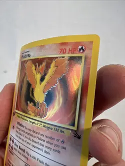 1999 Pokemon Moltres Holo Rare 1st Edition Fossil 12/62 LP/MP - Image 4