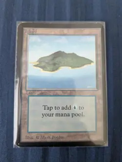 Island MTG Limited Edition Beta - Magic the Gathering - Image 3