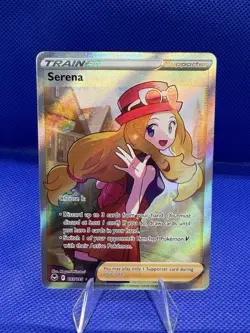 Pokemon Serena Ultra Rare Full Art Holo Swsh12 Silver Tempest 193/195 - Image 1