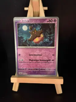 Irrbis Reverse Holo 077/182 Pokemon Karte TCG aus Paradox Rift - Image 1