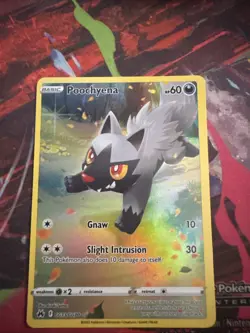 Poochyena GG33/GG70 Holo Crown Zenith Galarian Gallery Pokemon NM - Image 1