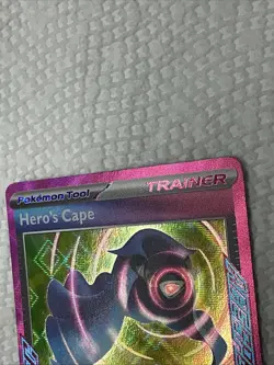 Hero's Cape 152/162 SV05 Temporal Forces ACE SPEC Rare Holo Trainer 2024 - Image 3