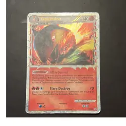Typhlosion (Prime) HGSS09 Promo Holo Hgss English Stage 2 Pokemon DMG - Image 1