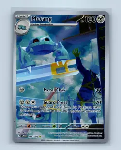 Pokemon tcg ME04: Chaos Rising Metang Near Mint or Better - Image 1