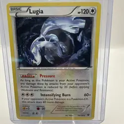 Lugia Non Holo Rare 78/124 XY Fates Collide LP Pokemon TCG - Image 1