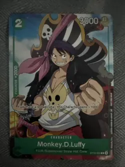 Monkey.D.Luffy (Welcome Pack Vol. 2) C One Piece Promotion Cards ST16-005 NM - Image 1