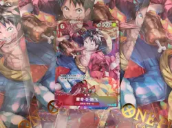 ONE PIECE Card Game Chinese New Year Red Packet with Monkey D. Luffy P-001 Promo - Image 1