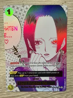 You'll Frighten Me... (OP14-118) (Alt Art) - The Azure Sea's Seven (OP14) NM - Image 1