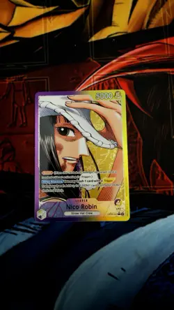ONE PIECE OP-09-EMPERORS IN THE NEW WORLD ALTERNATE ART NICO ROBIN. OP09-062 - Image 1