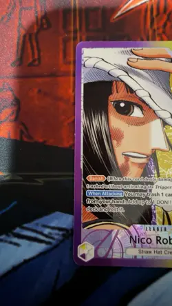 ONE PIECE OP-09-EMPERORS IN THE NEW WORLD ALTERNATE ART NICO ROBIN. OP09-062 - Image 3