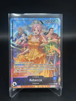 One Piece TCG Rebecca Leader Alt Art OP15-039 English M/NM - Image 1