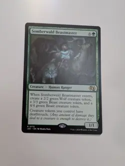 MTG - Somberwald Beastmaster - Foundations Jumpstart NM/M Condition - Image 1