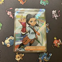 Nemona 229/091 NM -Full Art Pokemon Card- Paldean Fates (2z) - Image 1