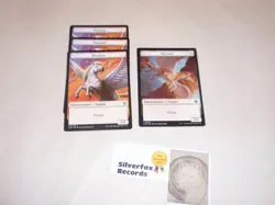 4 Magic The Gathering Commander Official 2/2 Pegasus Token Cards Cool! - Image 1