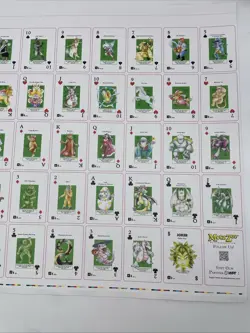 MetaZoo Non Holo Wilderness Playing Cards WPT Uncut Sheet MZ0766 - Image 3
