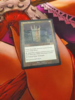 MTG Grim Monolith Urza's Legacy Reserved List VG+ - Image 1