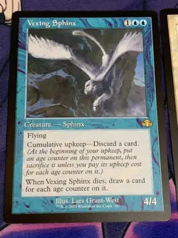 C2115 MAGIC MTG DOMINARIA REMASTERED VEXING SPHINX WINDBORN MUSE LP RARE RETRO - Image 2
