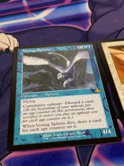 C2115 MAGIC MTG DOMINARIA REMASTERED VEXING SPHINX WINDBORN MUSE LP RARE RETRO - Image 3