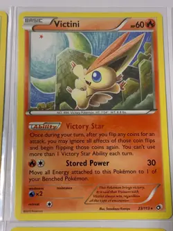 Pokemon Legendary Treasures 6-Card Vintage Filler Lot | Zapdos Kyurem Victini - Image 3