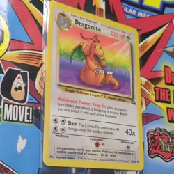 Wizards of the Coast Pokemon TCG Dragonite 4/62 Fossil Holo Unlimited 1999 - Image 1