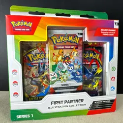 Pokemon TCG First Partner Illustration Collection Series 1 / New Sealed Package - Image 2