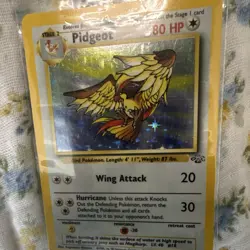 Pidgeot 8/64 Jungle Holo Rare 1999 Pokemon TCG English 80 HP Stage 2 - Image 3