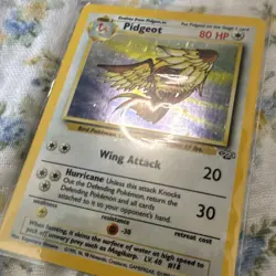 Pidgeot 8/64 Jungle Holo Rare 1999 Pokemon TCG English 80 HP Stage 2 - Image 4