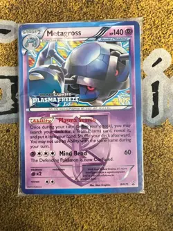 Pokemon Metagross BW75 Plasma Freeze STAFF Prerelease Promo Pack SEALED!! - Image 1