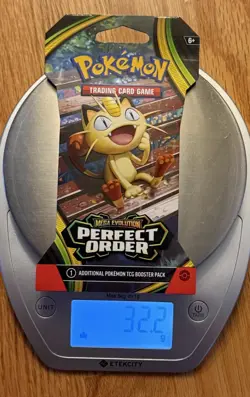 HEAVY! GOD PACKUU SIRUU 32.2g Perfect Order Pokemon TCG Sleeved Booster (SEALED) - Image 1