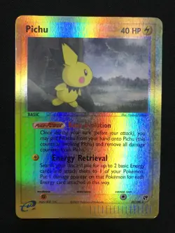 Pokemon Pichu 20/100 Ex Sandstorm Rare Reverse Holo ENG Nintendo Cards - Image 1