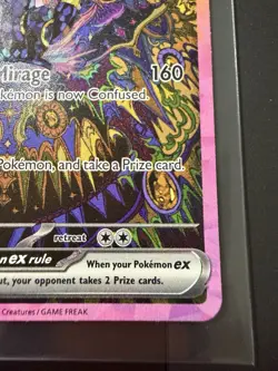 2025 POKEMON PRISMATIC EVOLUTIONS UMBREON EX 161/131! SPECIAL ILLUSTRATIONS RARE - Image 4