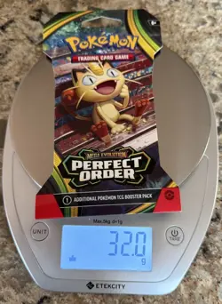 HEAVY! GOD PACKUU SIRUU 32g Perfect Order Pokemon TCG Sleeved Booster (SEALED) - Image 1