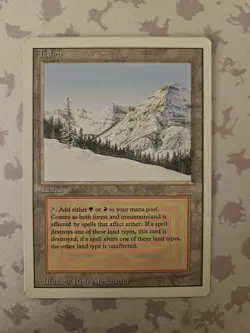MTG | Taiga Revised Dual Land LP - Image 1